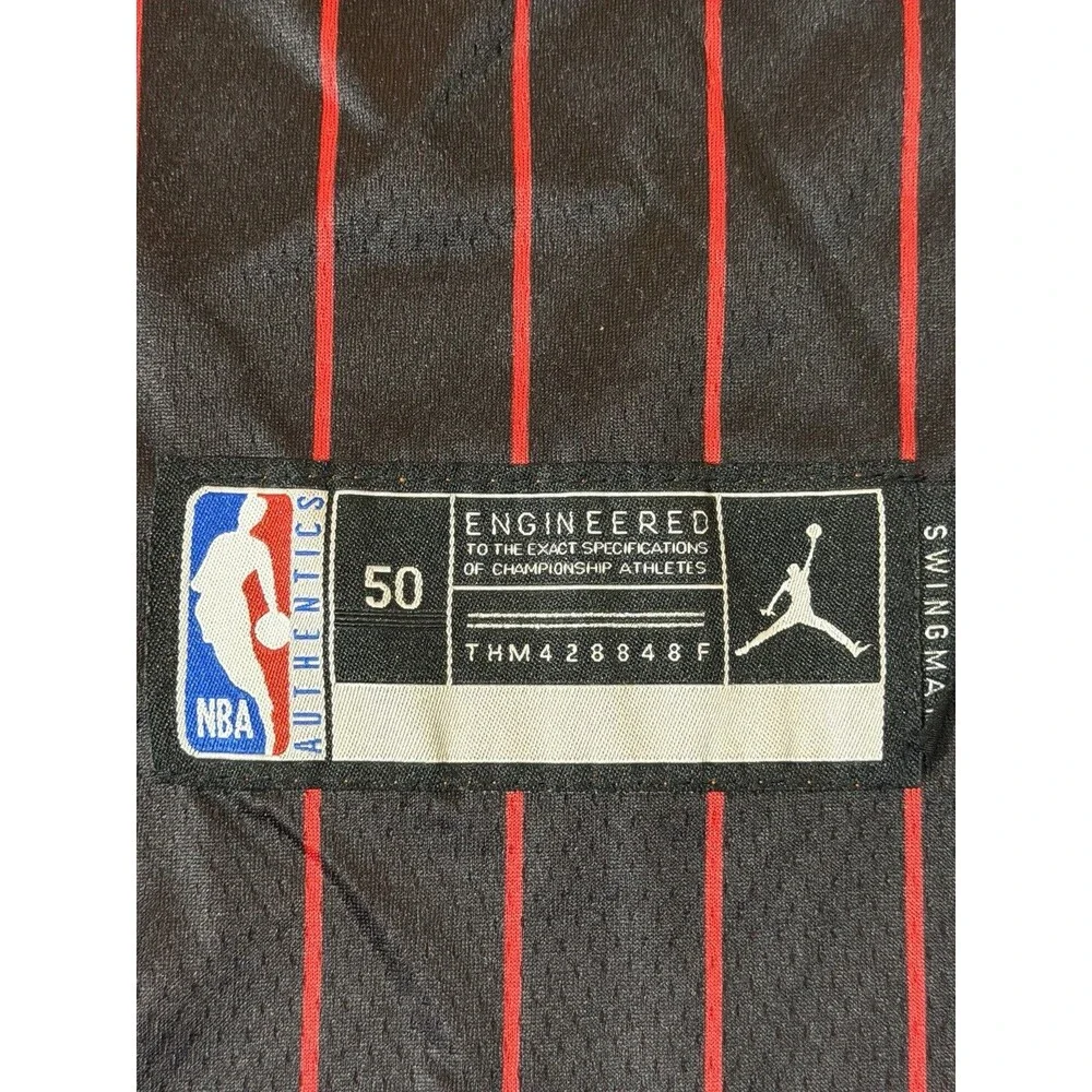 NWT Josh Giddey #3 Chicago Bulls Jordan Swingman Jersey Pinstripe Size 50 L